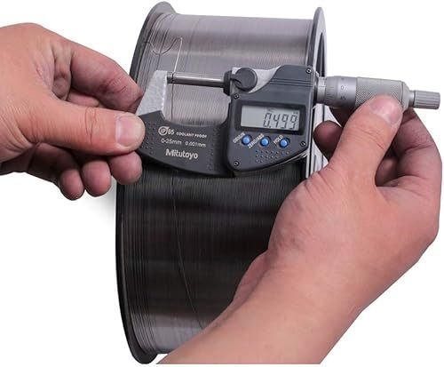 고 순수 텅스텐 와이어, 99.95% 순수 금속 와이어 직경 0.09Mm-0.15Mm, 길이 6M 산업 실험실용