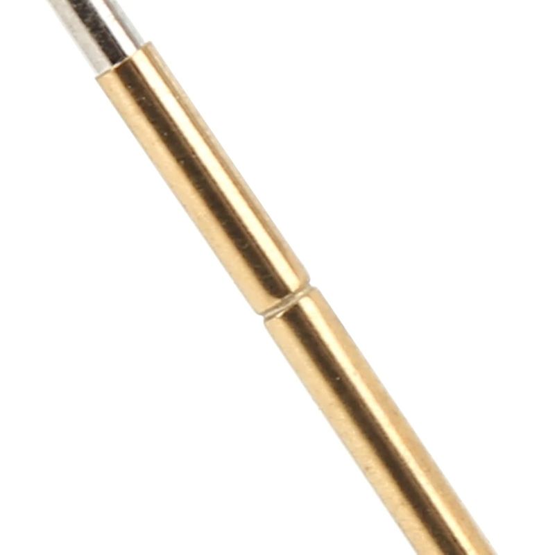 PCB 테스트를 위해 높은 통과 전류와 낮은 저항을 가진 큰 둥근 머리 스프링 테스트 프로브