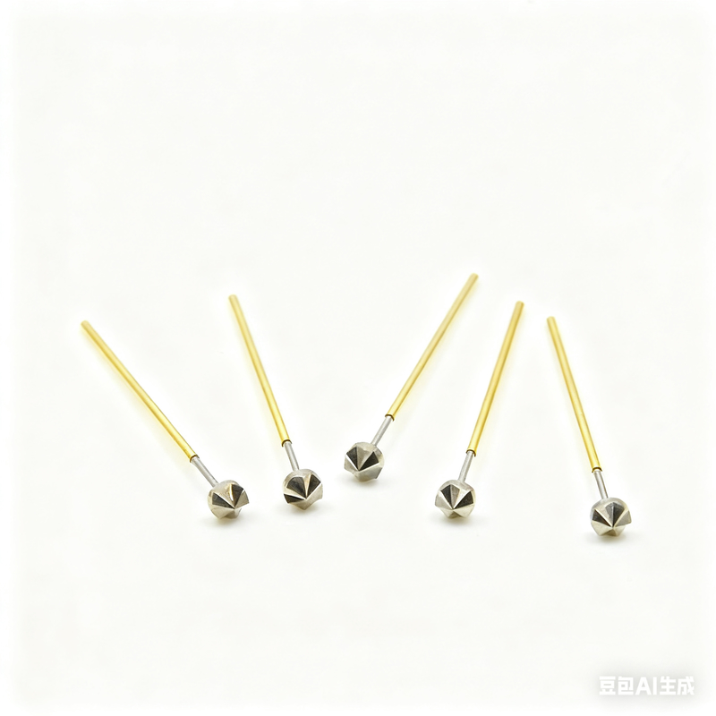 Customized Ultra-sharp Spring Test Probe with 100 pcs MOQ for ICT Testing