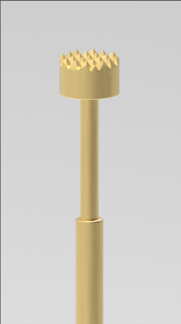 100ml 스프링 테스트 프로브 크라운 톱과 높은 타격 정확성을 위해 BeCu 플랑저