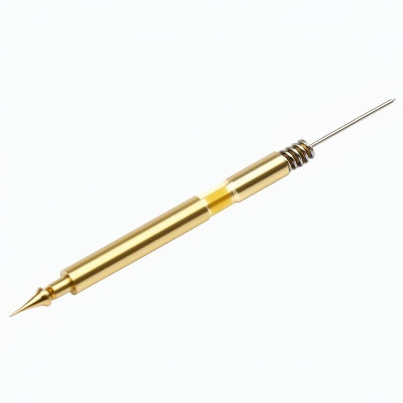 Custom Sizes Brass Barrel Stainless Steel Spring Test Probe for Precision PCB Testing