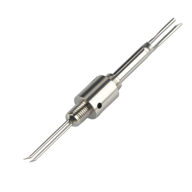 High Conductivity Durable Brass Barrel Spring Test Probe for Precision Testing ICT Applications