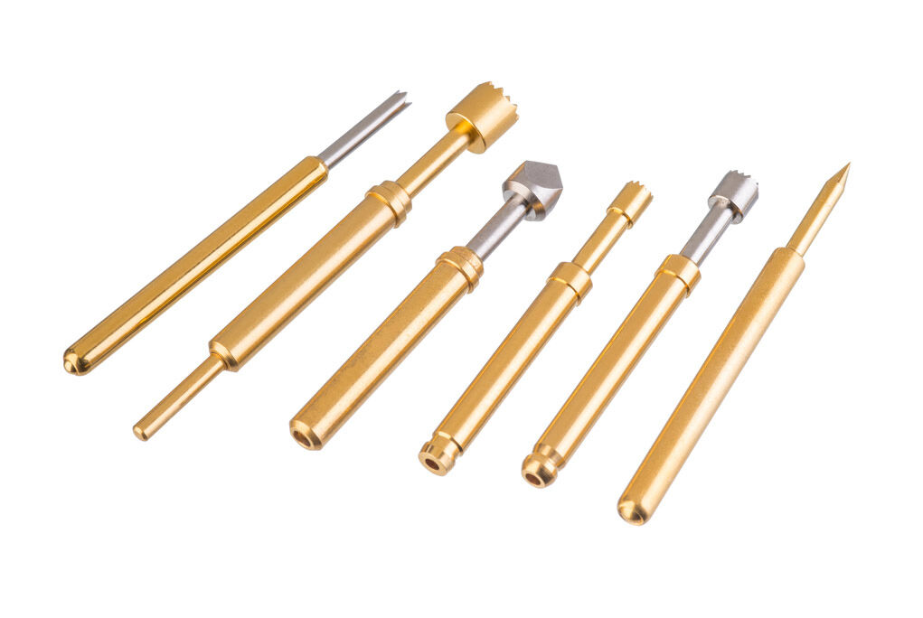 중국 공급자 쌍발 포고 핀 스프링 로딩 프로브 PCB 테스트