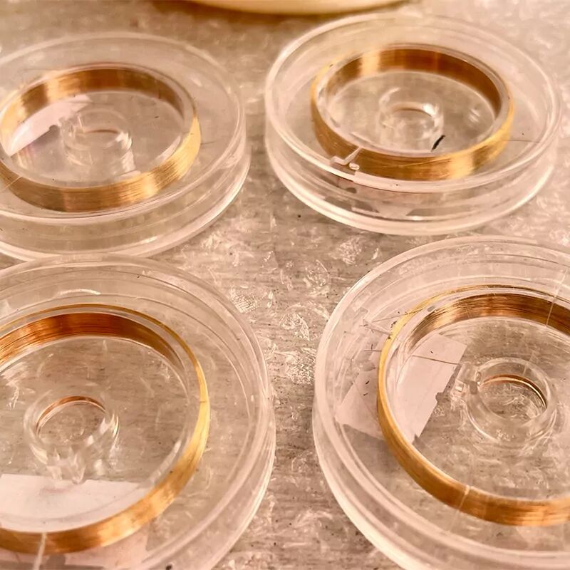 금으로 접힌 울프스텐 와이어 울프스텐 금 와이어 울프스텐 금 전극 울프스텐 와이어 금으로 접힌 금으로 덮힌 울프스텐 와이어