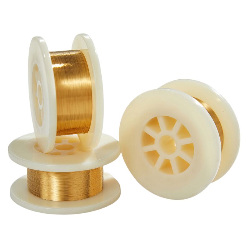 금으로 접힌 울프스텐 와이어 울프스텐 금 와이어 울프스텐 금 전극 울프스텐 와이어 금으로 접힌 금으로 덮힌 울프스텐 와이어