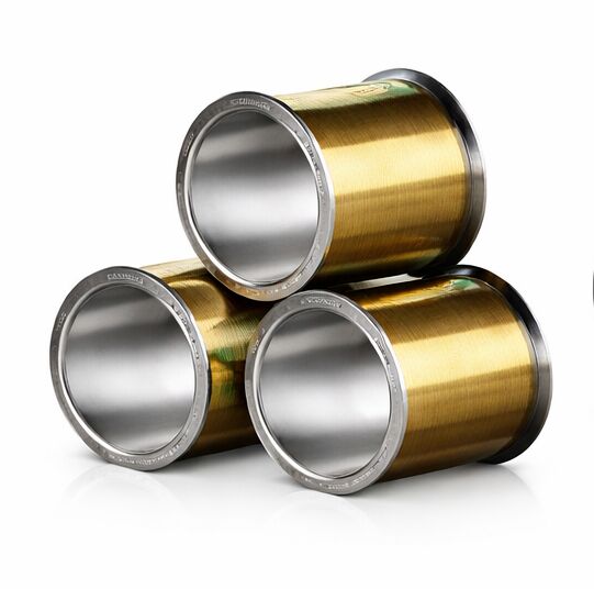 금으로 접힌 은 접착 유선 제조업체 15μm 18μm 20μm 25μm 초미세 유선