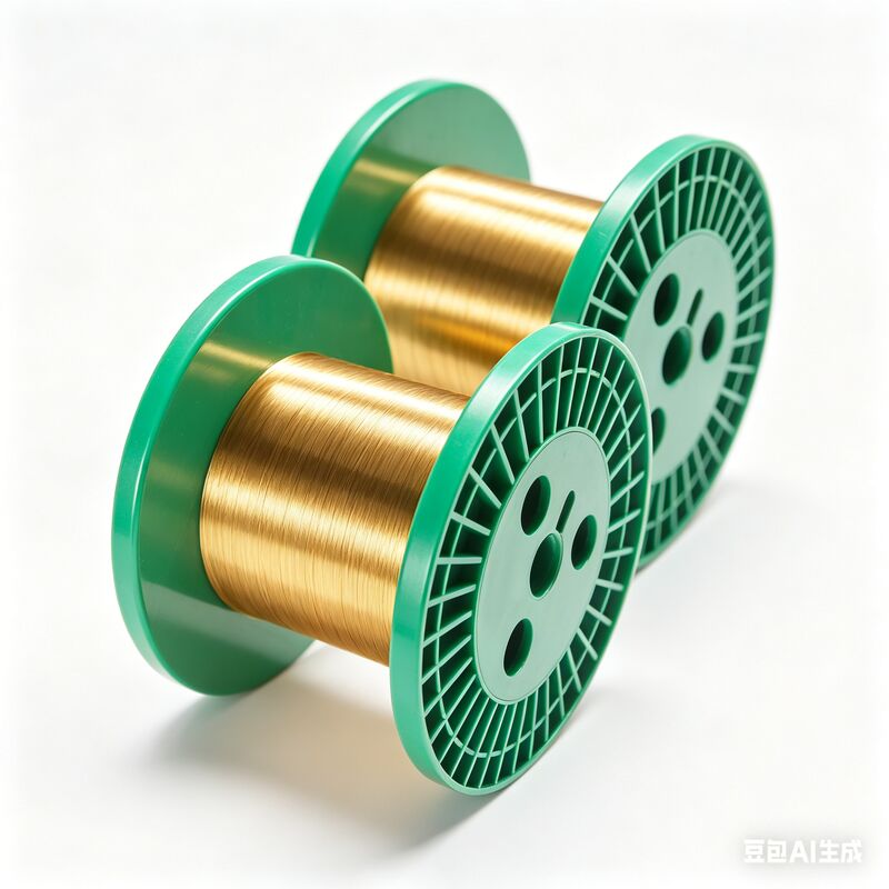 0.0035mm 초미세 금으로 접힌 텅스텐 와이어