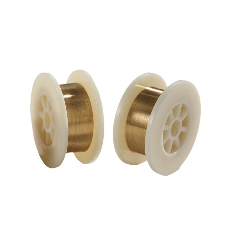 0.0035mm 마이크로 지름 금으로 접힌 텅스텐 와이어 진공 전자 마이크로 부품