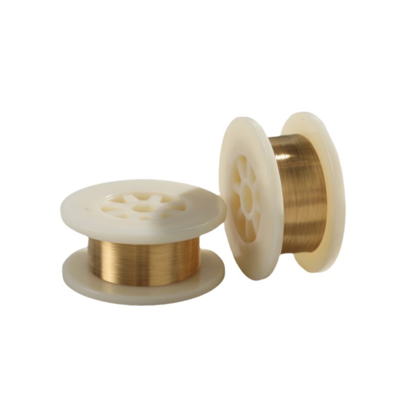 0.0035mm 마이크로 지름 금으로 접힌 텅스텐 와이어 진공 전자 마이크로 부품