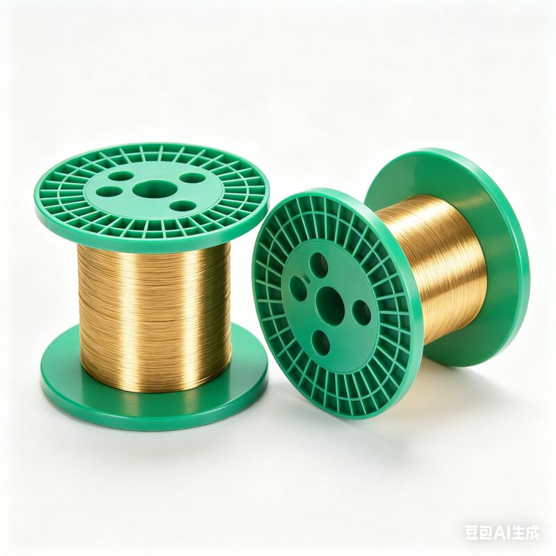 0.0035mm 실험실 연구 마이크로 프로브 사용을 위한 매우 미세한 금 도금 텅스텐 와이어